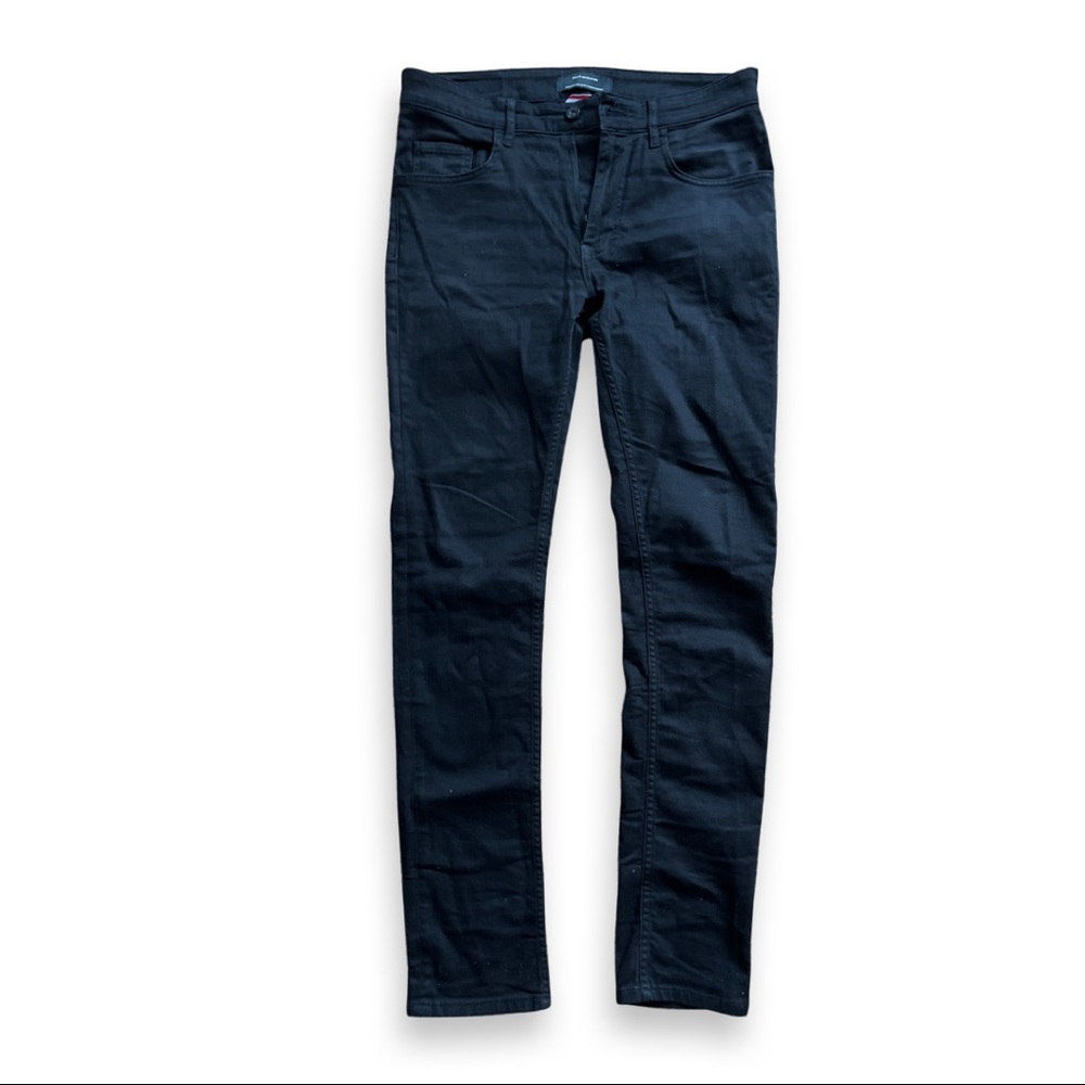 RVLT Revolution skinny fit black jeans
